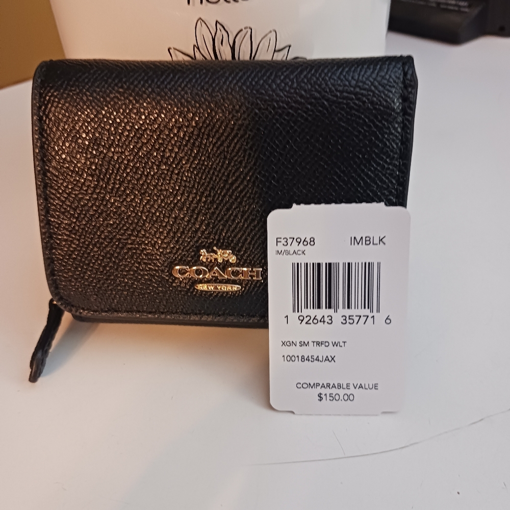Coach Black Wallet